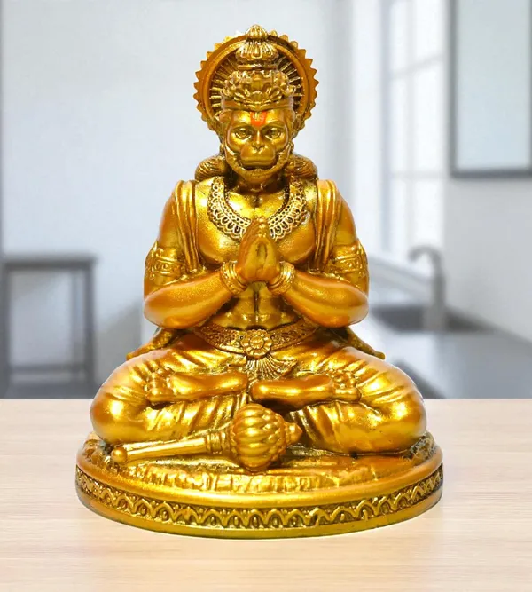 Gold_Marble_Premium_&_Elegant_Hanuman_Idol