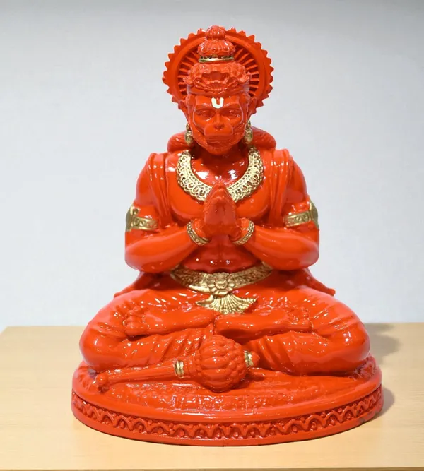 Orange_Marble_Premium_&_Elegant_Hanuman_Idol
