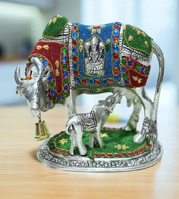 Multicolor_Metal_Premium_&_Elegant_Kamadhenu_Idol