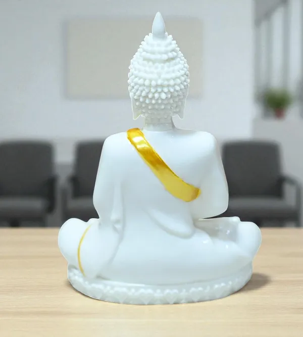 White_Marble_Premium_&_Elegant_Buddha_Idol