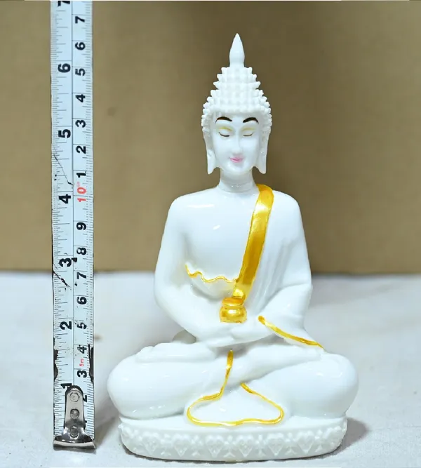 White_Marble_Premium_&_Elegant_Buddha_Idol
