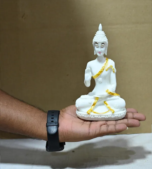 White_Marble_Premium_&_Elegant_Buddha_Idol