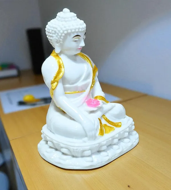 White_Marble_Premium_&_Elegant_Buddha_Idol