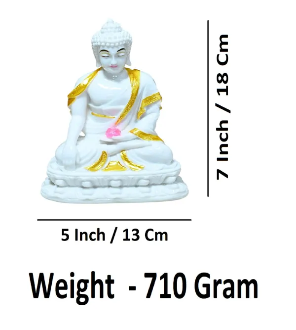White_Marble_Premium_&_Elegant_Buddha_Idol