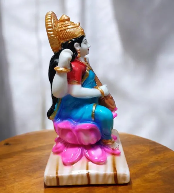 Multicolor_Marble_Premium_&_Elegant_Saraswathi_Idol
