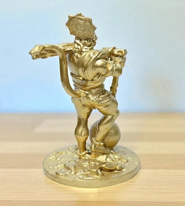 Gold_Marble_Premium_&_Elegant_Hanuman_Idol