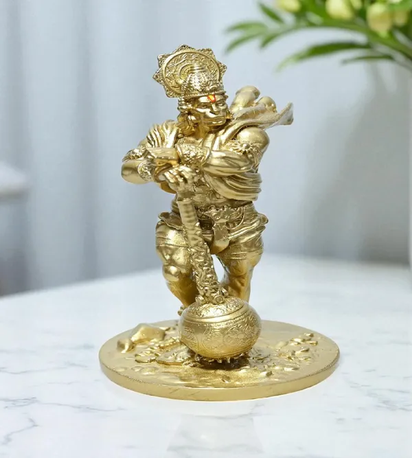 Gold_Marble_Premium_&_Elegant_Hanuman_Idol