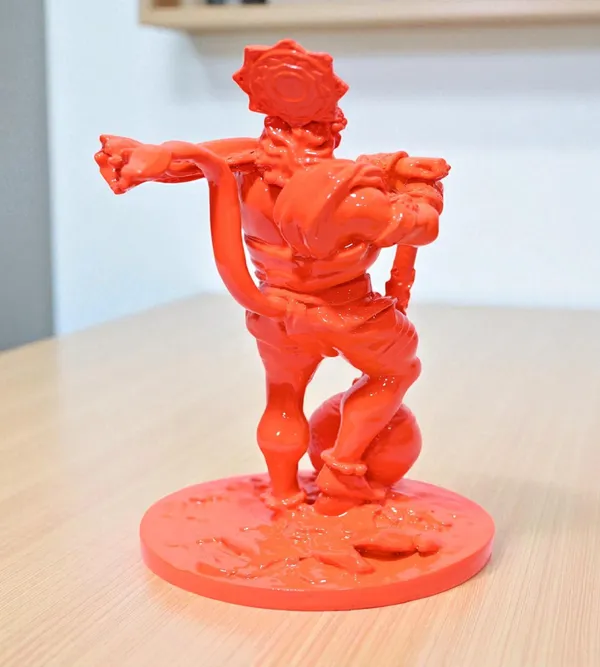 Orange_Marble_Premium_&_Elegant_Hanuman_Idol