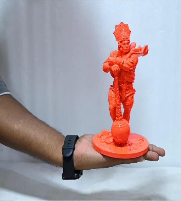 Orange_Marble_Premium_&_Elegant_Hanuman_Idol