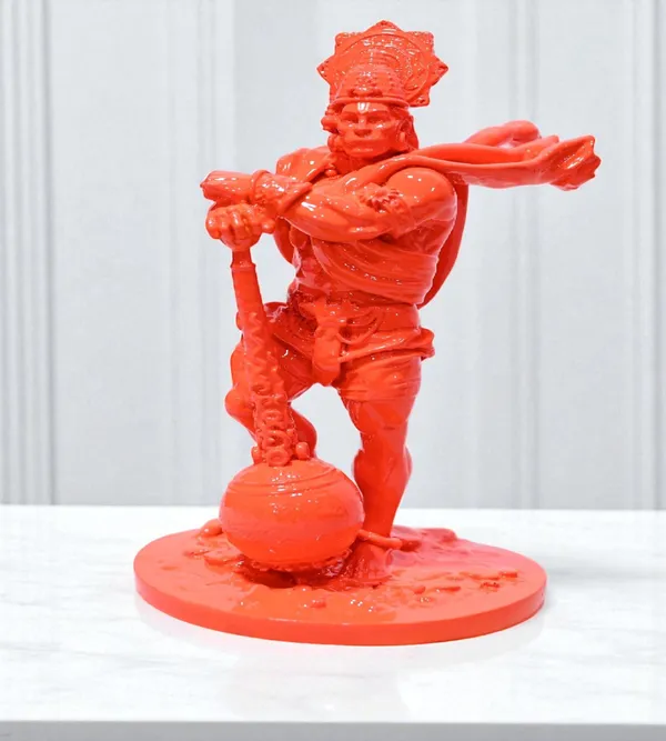 Orange_Marble_Premium_&_Elegant_Hanuman_Idol