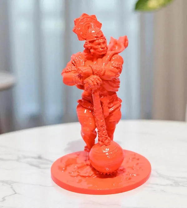 Orange_Marble_Premium_&_Elegant_Hanuman_Idol