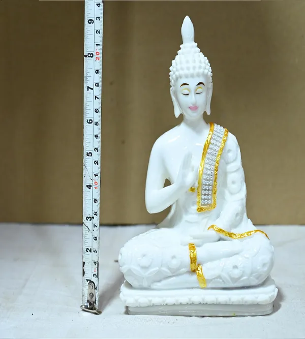 White_Marble_Premium_&_Elegant_Buddha_Idol