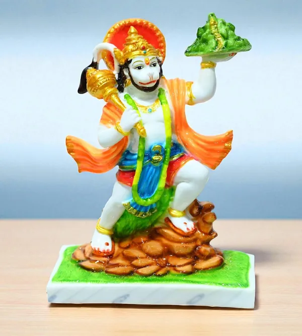 Multicolor_Marble_Premium_&_Elegant_Hanuman_Idol