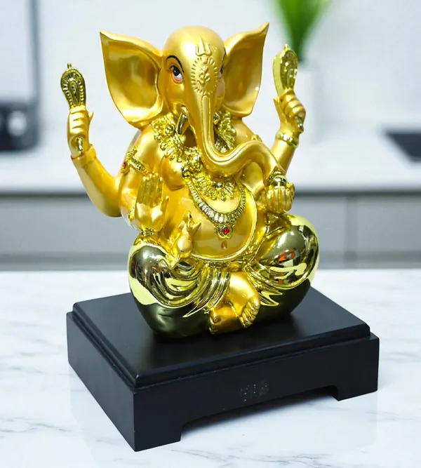 Gold_Marble_Premium_&_Elegant_Ganesha_Idol