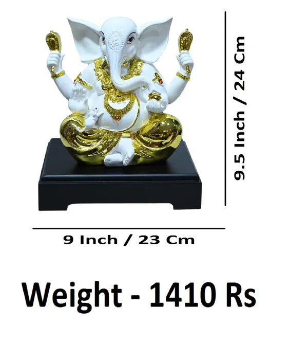 White_Marble_Premium_&_Elegant_Ganesha_Idol