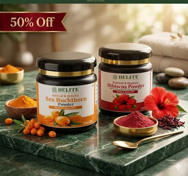 Belite_Herbs_Belite_Organic_Sea_Buckthorn_&_Hibiscus_Powder_Combo_(200g_Each)_-_Skin_&_Hair_(200_g)