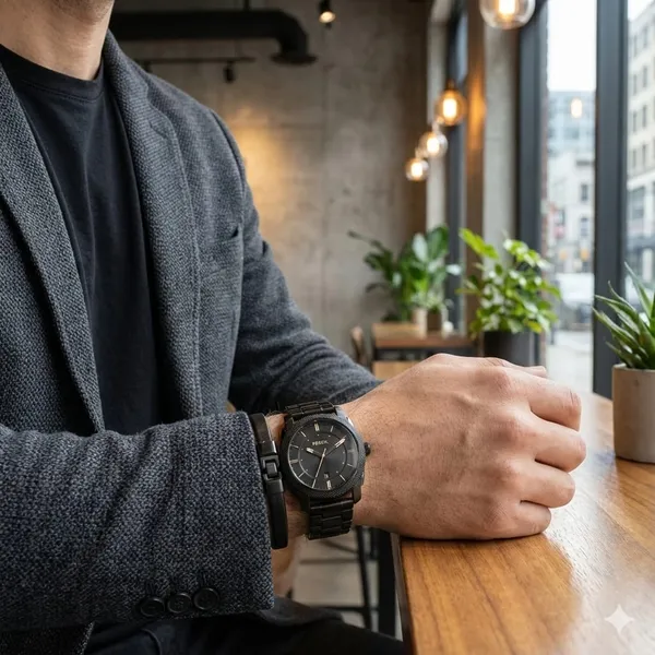 Black_Metal_Material_Premium_&_Elegant_jensh�Watch