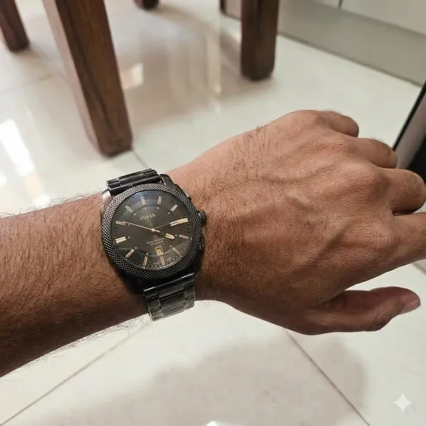 Black_Metal_Material_Premium_&_Elegant_jensh�Watch