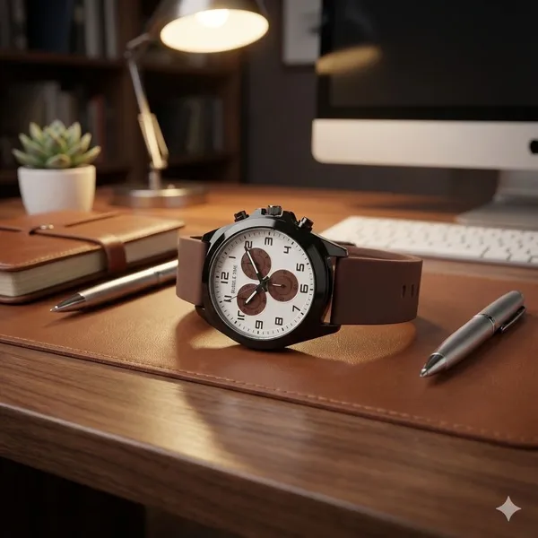 Pu_Belt_premium_&_Elegant_Watch_For_Men	