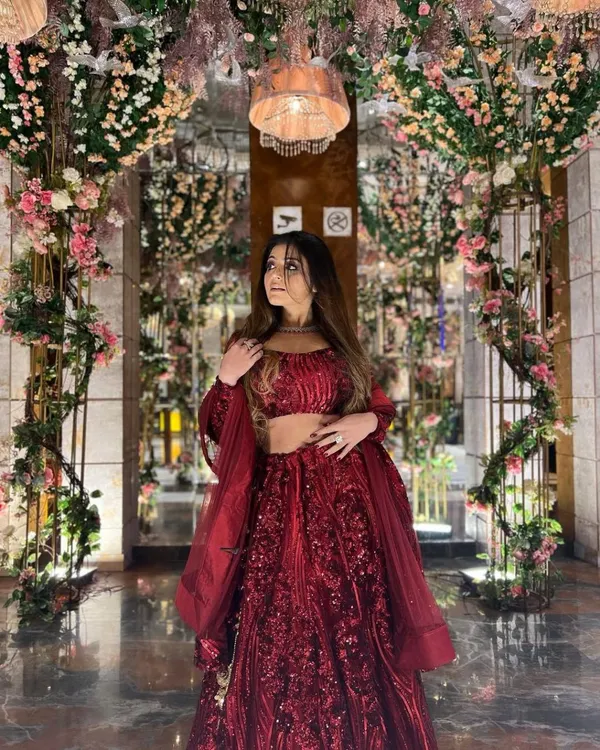 Embellished_Red_Soft_Net_Stitched_Lehenga_with_Unstitched_Choli_and_Dupatta