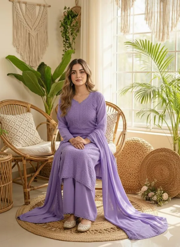 Purple_Geogratte_kurta_set
