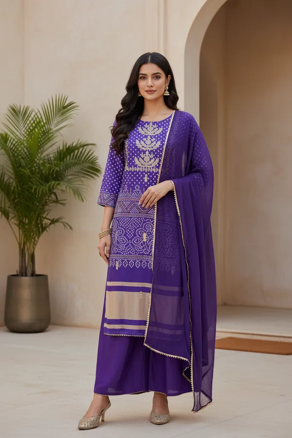 Blue_Kurta_set_for_Girls_&_Women
