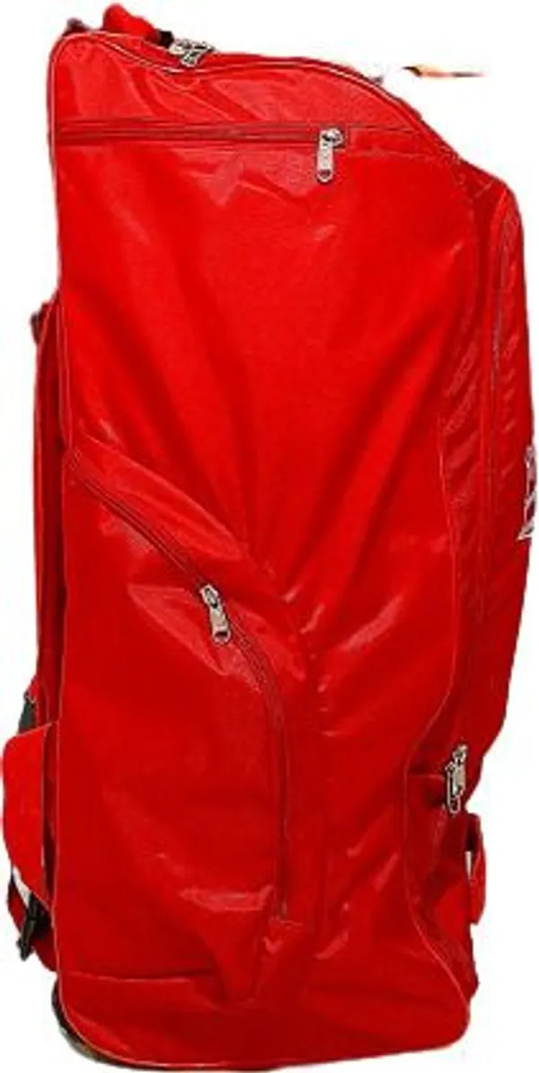 Crown_Red_Duffle_With_Wheel_Bag
