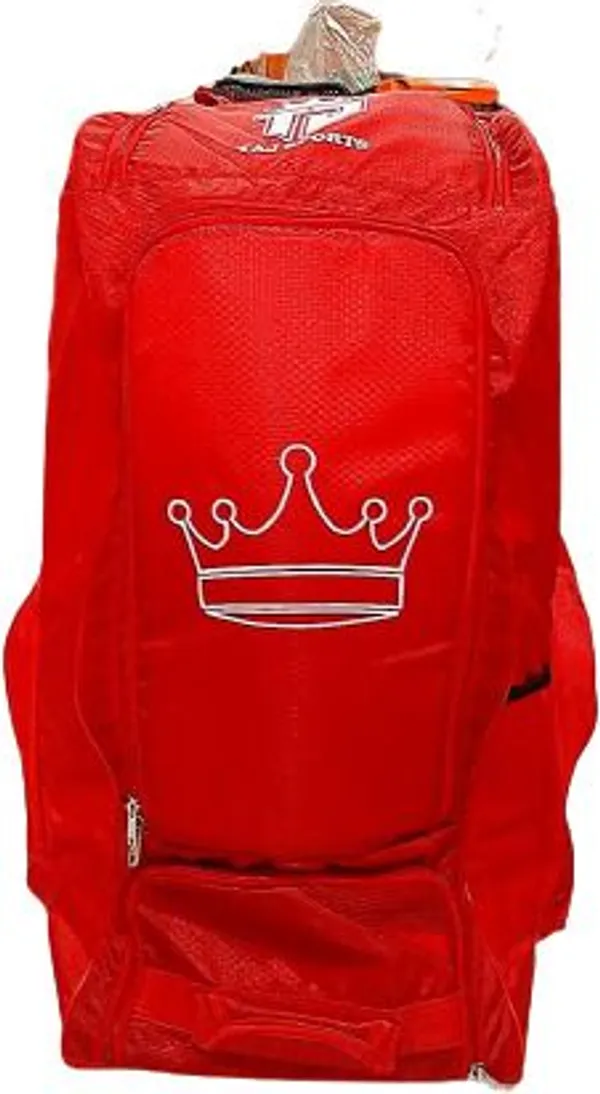Crown_Red_Duffle_With_Wheel_Bag