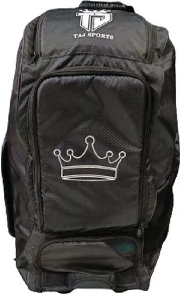 Tj_Crown_Black_Duffle_With_Wheel_Bag