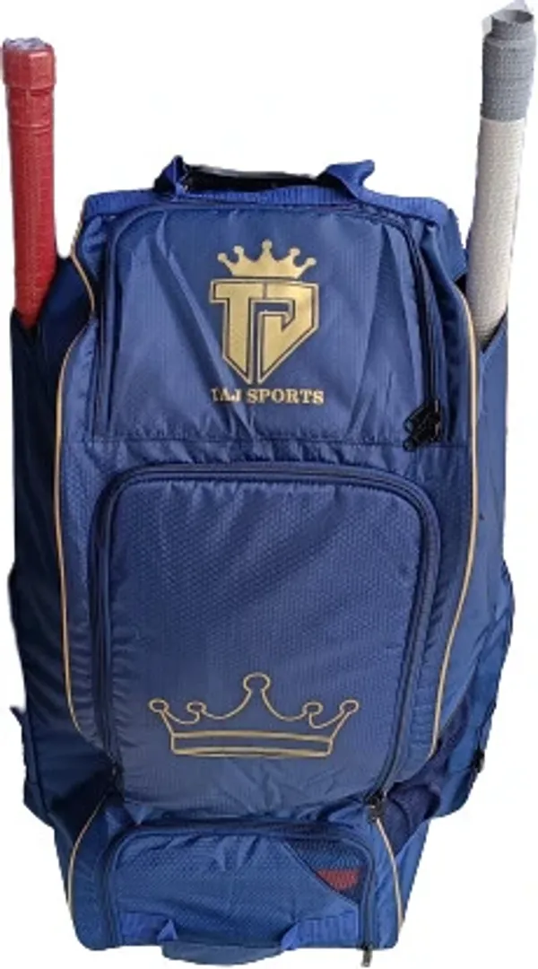 Tj_Crown_Blue_Duffle_With_Wheel_Bag