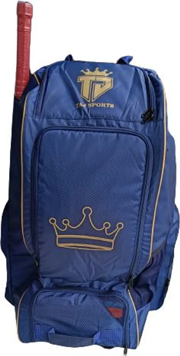 Tj_Crown_Blue_Duffle_With_Wheel_Bag