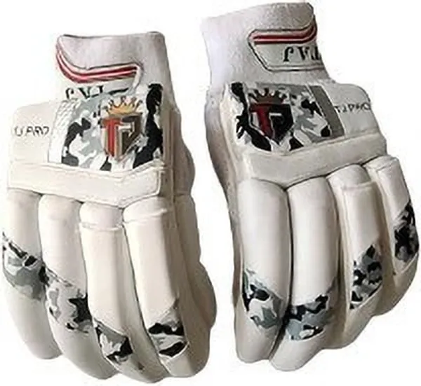 White_&_Black_Premium_Sheep_Leather_Palm_And_Levlon_Meterial_Batting_Gloves_For_Men