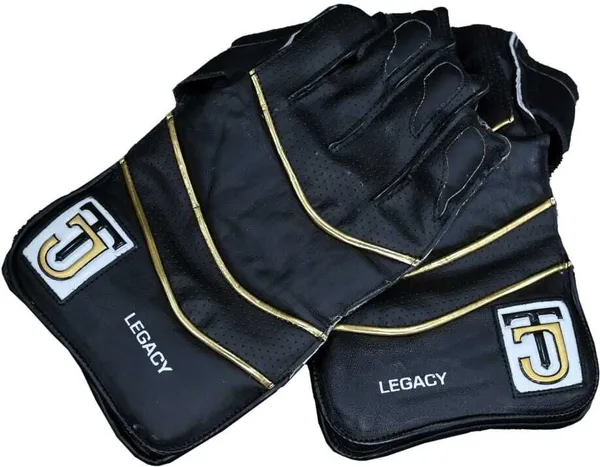 Black_Premium_Leather_Wicket_Keeping_Gloves_For_Men_&_Women::Boys