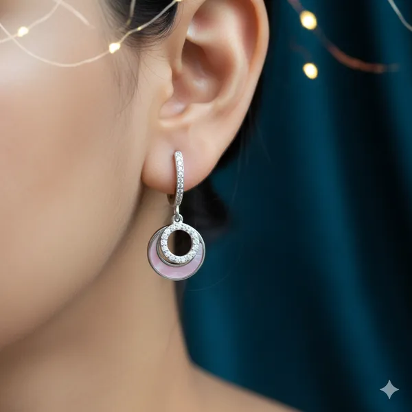 Stellar_Sparkle:_Sterling_Silver_Circular_Diamond_Earrings_For_Women