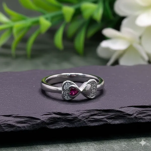 Red_Silver_Elegant_Rings_For_Women