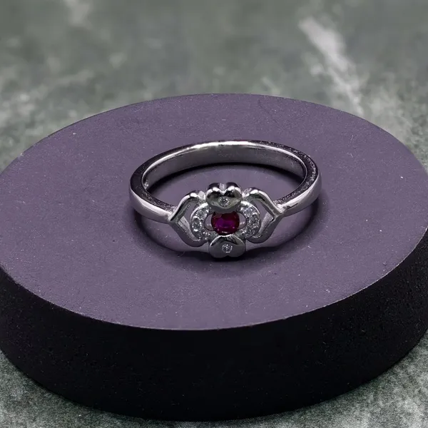 Red_Silver_Elegant_Rings_For_Women
