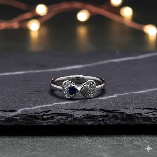 Blue_Silver_Elegant_Rings_For_Women