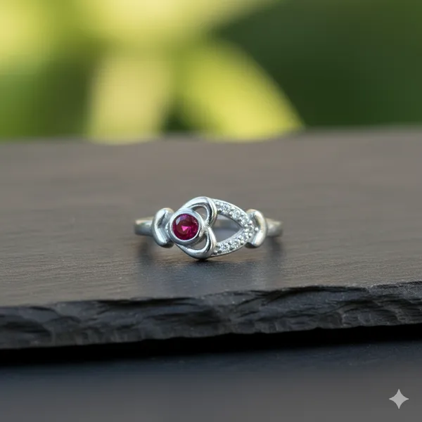 Red_Silver_Elegant_Rings_For_Women