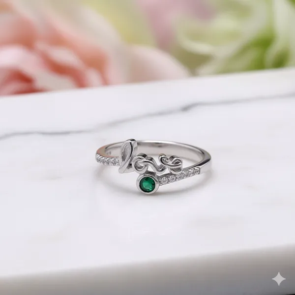 Green_Silver_Elegant_Rings_For_Women