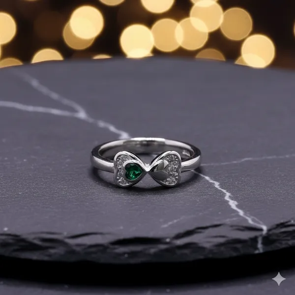 Green_Silver_Elegant_Rings_For_Women