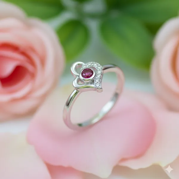 Red_Silver_Elegant_Rings_For_Women