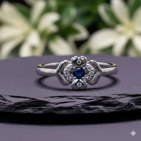 Blue_Silver_Elegant_Rings_For_Women