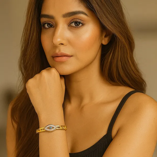 Golden_Anti-Tarnish_Evil_Eye_Protection_Bangle