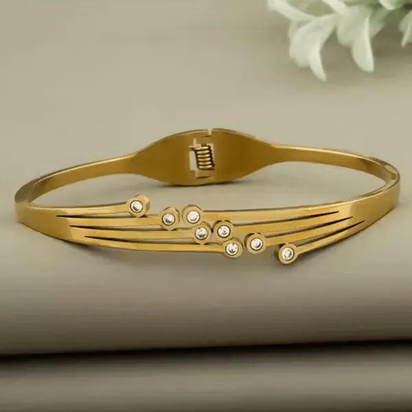 Anti-Tarnish_Stone-Studded_Layered_Bangle_Bracelet_Gold_Finish
