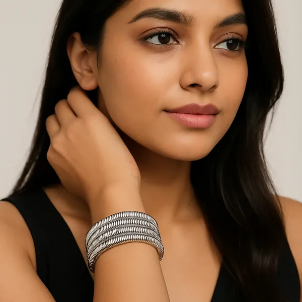 Silver_Anti-Tarnish_Multi-Layer_Coil_Bracelet