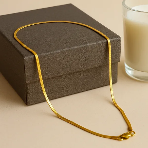 Anti-Tarnish_18K_Gold_Plated_Gold_Finish_Snake_Chain