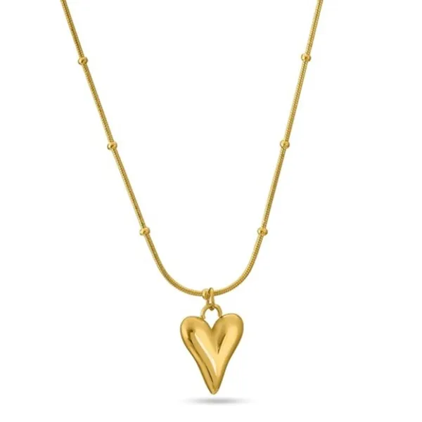 Golden_Heart_Pendant_Necklace