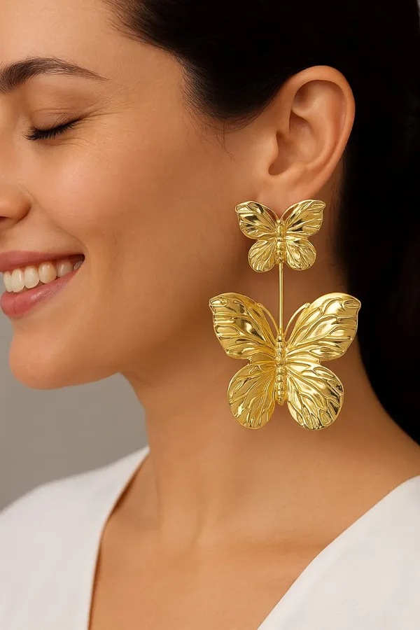 Anti-Tarnish_Radiant_Gold_Butterfly_Statement_Earrings