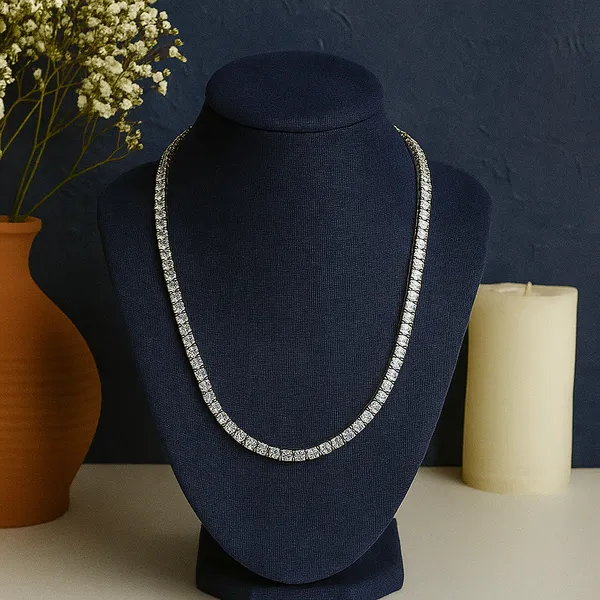 Anti-Tarnish_Silver_Finish_Diamond_Tennis_Chain