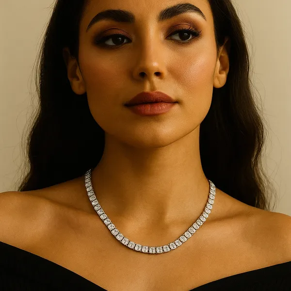 Anti-Tarnish_Silver_Finish_Diamond_Tennis_Chain